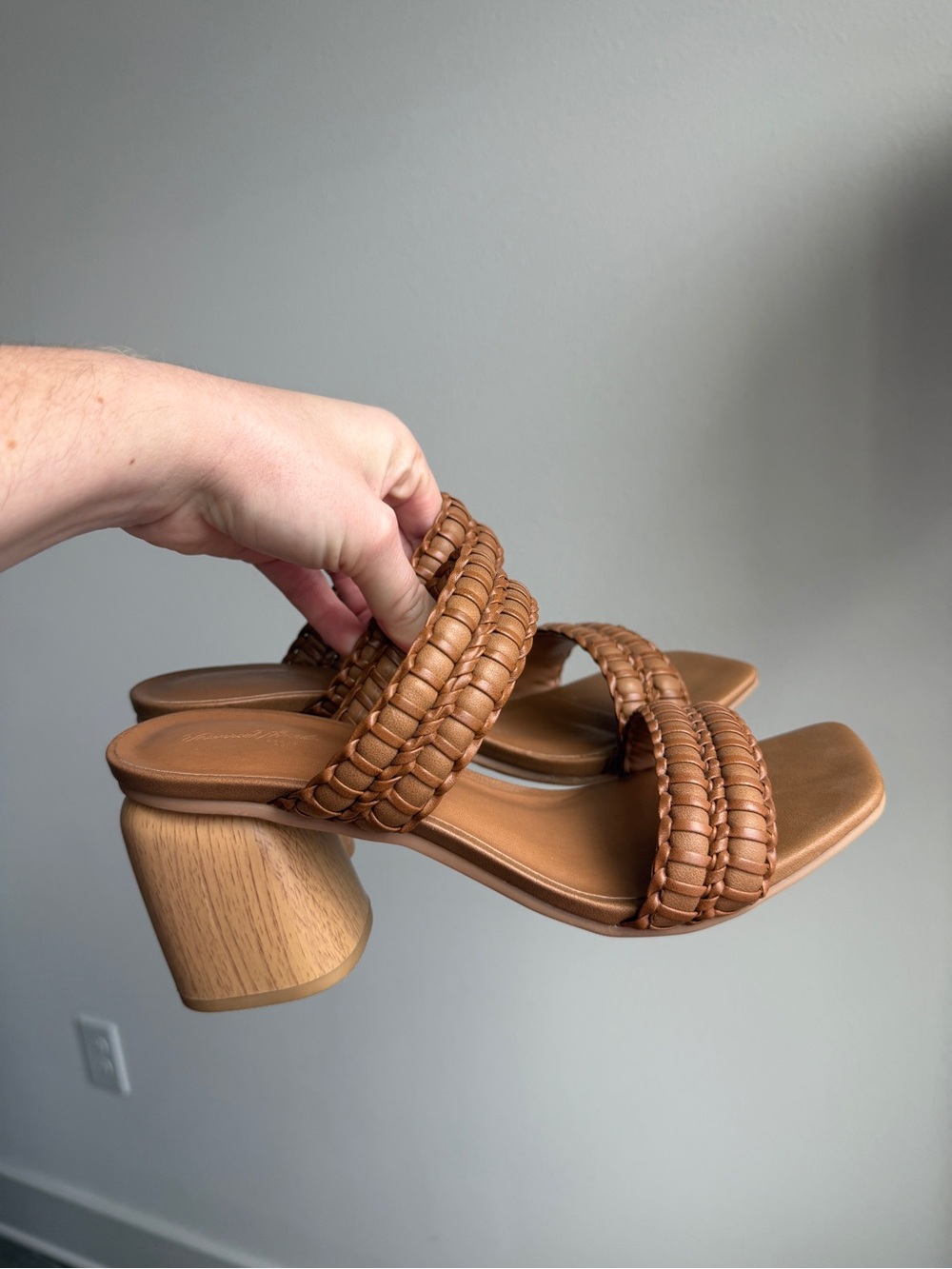Double-Strap Block Heels